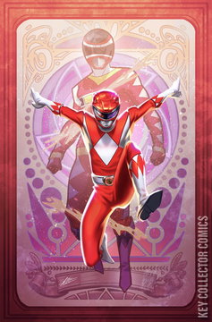 Variant Cover for Mighty Morphin Power Rangers #122