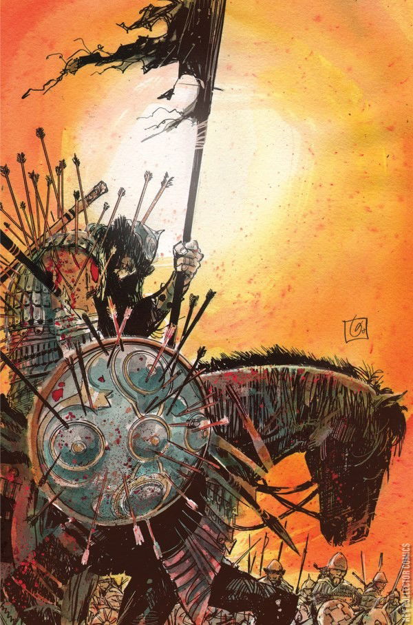 Cover art for BRZRKR: The Lost Book of B #1 