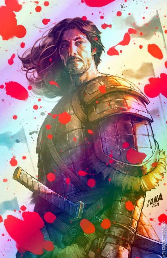 Cover art for BRZRKR: The Lost Book of B #1 