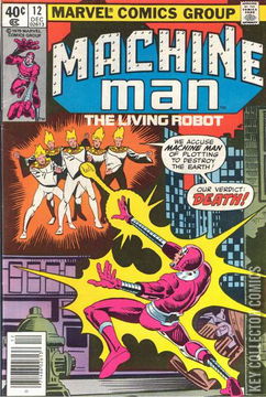 Variant Cover for Machine Man #12