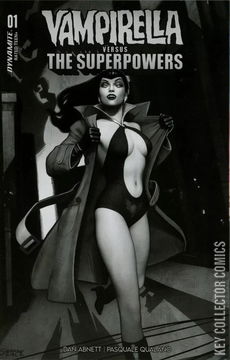 Variant Cover for Vampirella vs. Superpowers #1