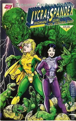 Lycra-Woman and Spandex Girl: Jurassic Dinosaur Specia