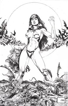 Variant Cover for Vengeance of Vampirella #1