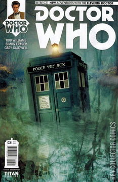 Variant Cover for Doctor Who: The Eleventh Doctor #3