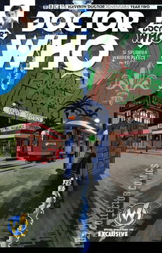 Variant Cover for Doctor Who: The Eleventh Doctor - Year Two #3