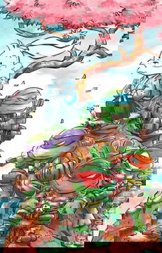 Variant Cover for Teenage Mutant Ninja Turtles / Usagi Yojimbo: WhereWhen #5