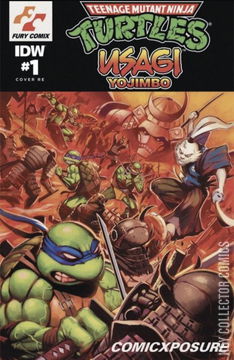Variant Cover for Teenage Mutant Ninja Turtles / Usagi Yojimbo: WhereWhen #1