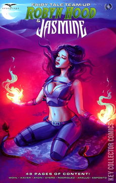 Variant Cover for Fairy Tale Team-Up: Robyn Hood and Jasmine