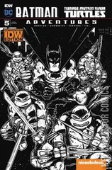 Variant Cover for Batman / Teenage Mutant Ninja Turtles Adventures #5
