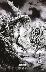 Variant Cover for Godzilla vs Cthulhu: Death May Die