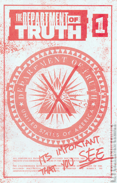 Variant Cover for Department of Truth #1