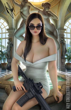 Variant Cover for Gun Honey: Collision Course #4