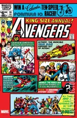 Variant Cover for Avengers Annual #10
