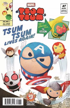 Variant Cover for Marvel Tsum Tsum #1