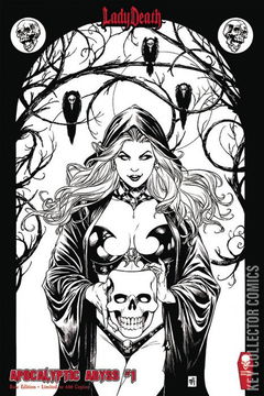 Variant Cover for Lady Death: Apocalyptic Abyss #1