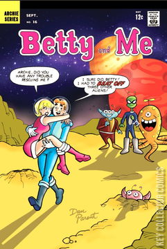 Variant Cover for Betty and Me #16