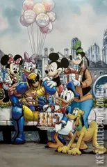 Variant Cover for What If...? Donald Duck Became Wolverine #1