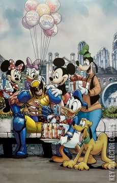 Variant Cover for What If...? Donald Duck Became Wolverine #1