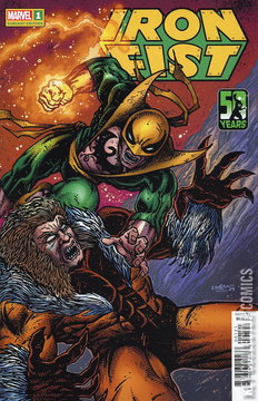 Variant Cover for Iron Fist 50th Anniversary Special #1