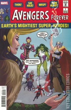 Variant Cover for Avengers Forever #1