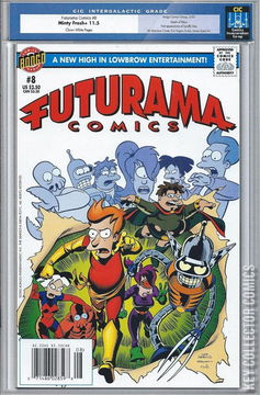 Variant Cover for Futurama Comics #8