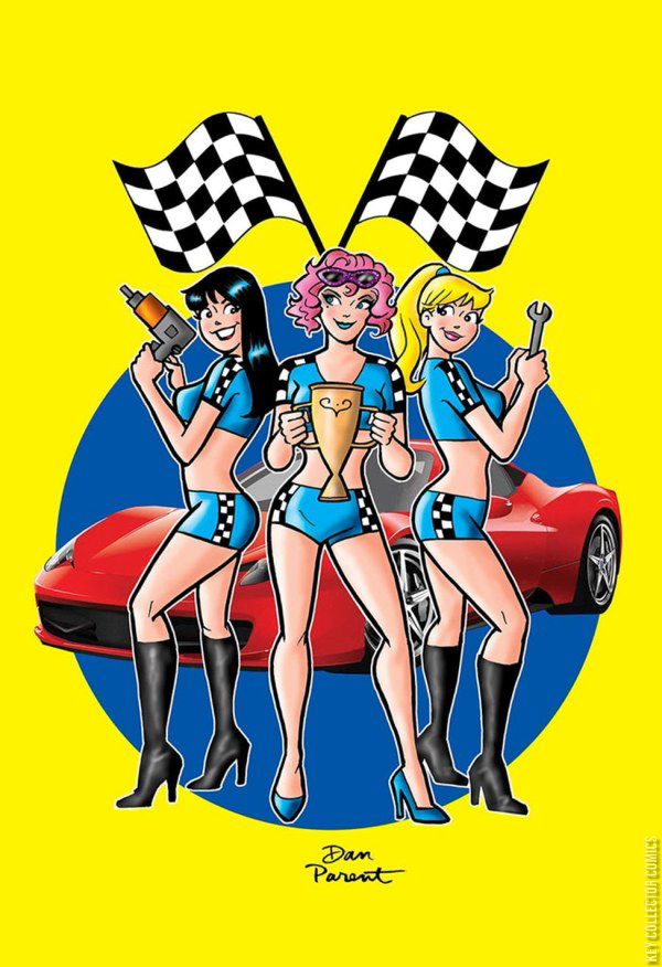 Variant Cover for Archie & Friends: Hot Rod Racing #1