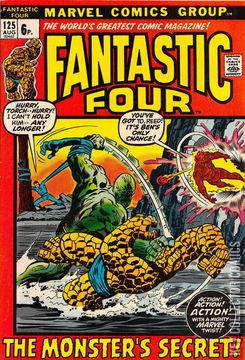 Variant Cover for Fantastic Four #125