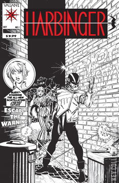 Variant Cover for The Harbinger #1
