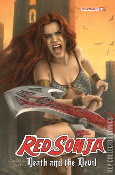 Variant Cover for Red Sonja: Death and the Devil #1