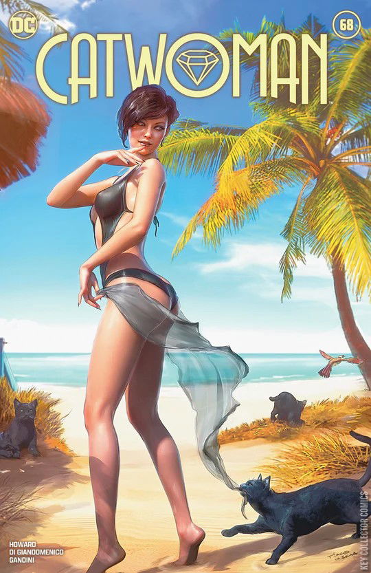 Variant Cover for Catwoman #68