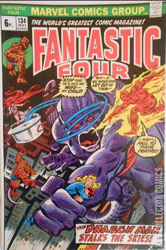 Variant Cover for Fantastic Four #134