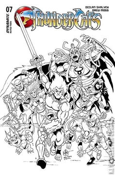 Variant Cover for Thundercats #7