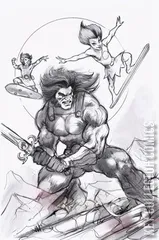 Variant Cover for Thundercats #7