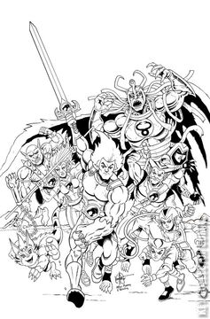 Variant Cover for Thundercats #7