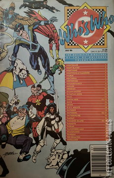 Variant Cover for Who's Who: The Definitive Directory of the DC Universe #17