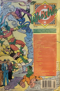 Variant Cover for Who's Who: The Definitive Directory of the DC Universe #15