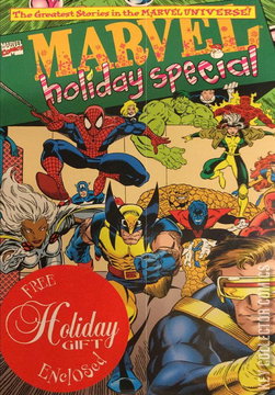 Variant Cover for Marvel Holiday Special #1995