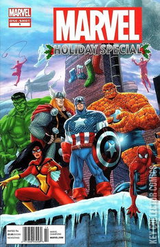 Variant Cover for Marvel Holiday Special #2011