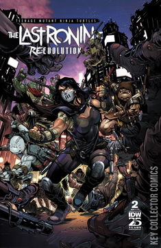 Variant Cover for Teenage Mutant Ninja Turtles: The Last Ronin II - ReEvolution #2