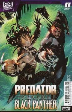 Variant Cover for Predator vs. Black Panther #1