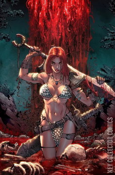 Variant Cover for Red Sonja: Empire of the Damned #1