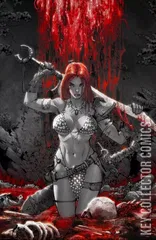 Variant Cover for Red Sonja: Empire of the Damned #1