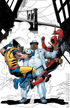 Variant Cover for Deadpool / Wolverine:  WW III #3