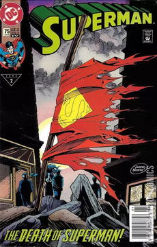 Variant Cover for Superman #75