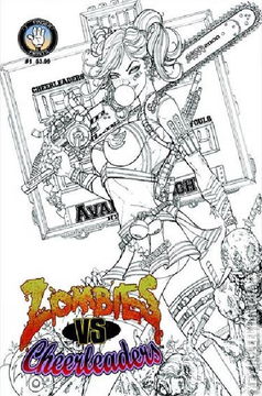 Variant Cover for Zombies vs Cheerleaders #1