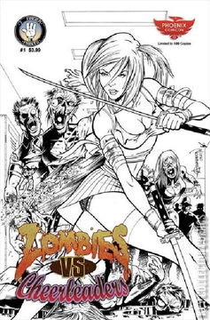 Variant Cover for Zombies vs Cheerleaders #1