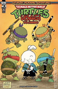 Variant Cover for Teenage Mutant Ninja Turtles / Usagi Yojimbo - Saturday Morning Adventures #1