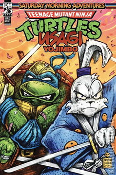 Variant Cover for Teenage Mutant Ninja Turtles / Usagi Yojimbo - Saturday Morning Adventures #1
