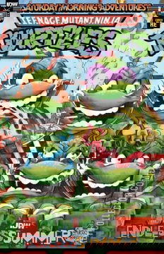 Variant Cover for Saturday Morning Adventures: Teenage Mutant Ninja Turtles - Endless Summer