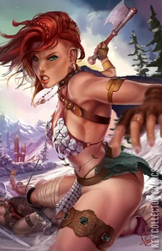 Variant Cover for Red Sonja #28